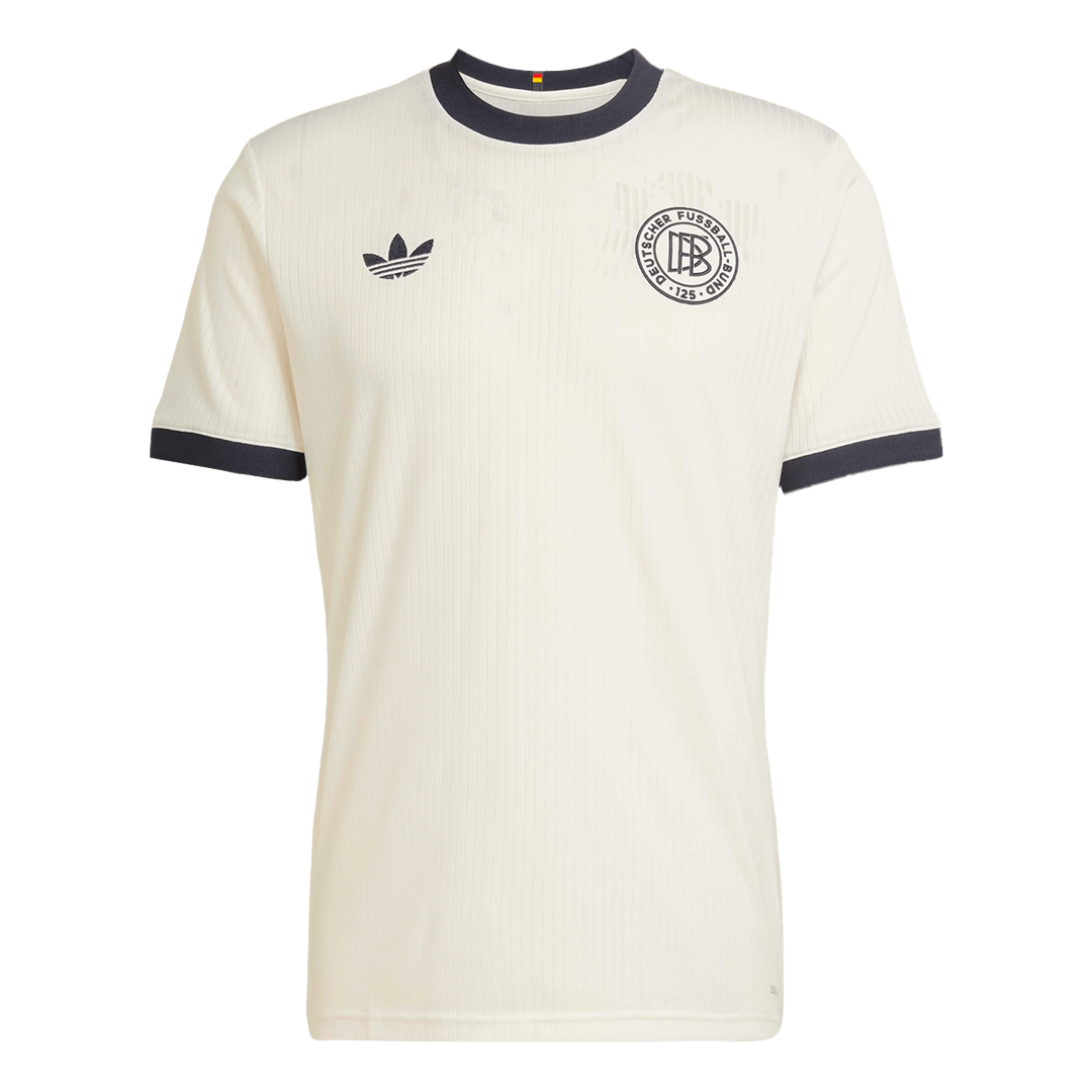 Camiseta de fútbol del 125.º aniversario de Alemania 2025, blanca