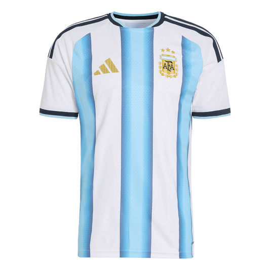 Camiseta de local de Argentina para hombre, versión Mundial 2026 - Corte ajustado