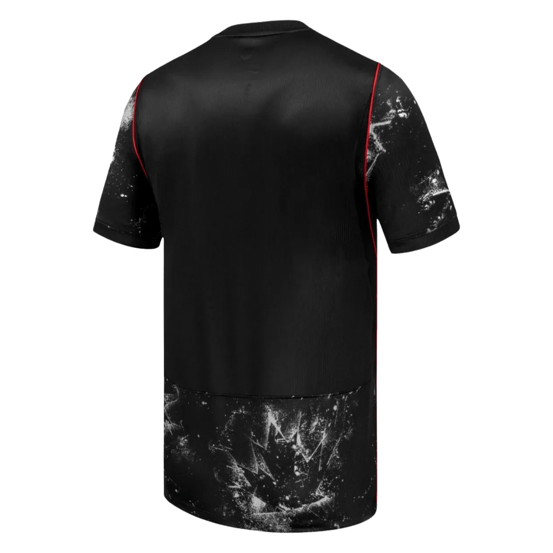 Camiseta de visitante de Canadá para la Copa Mundial 2026, color negro.