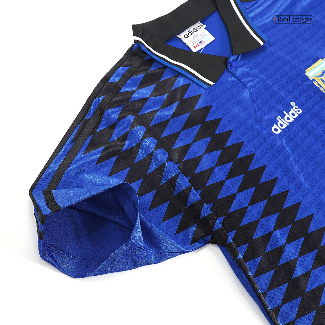 Camiseta retro de fútbol de visitante de Argentina 1994