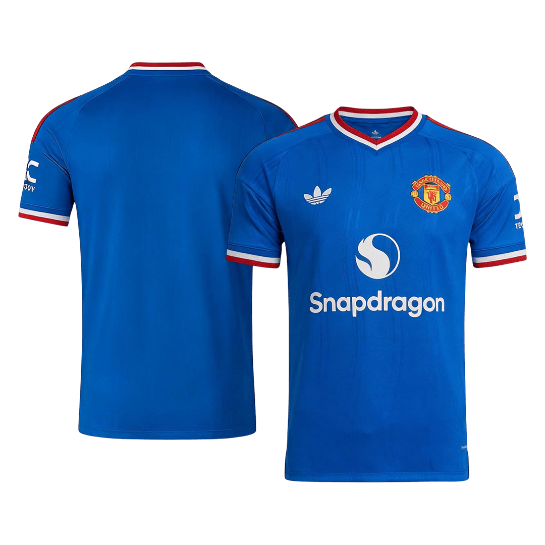 Auténtica camiseta de visitante del Manchester United para la temporada 2026/27.
