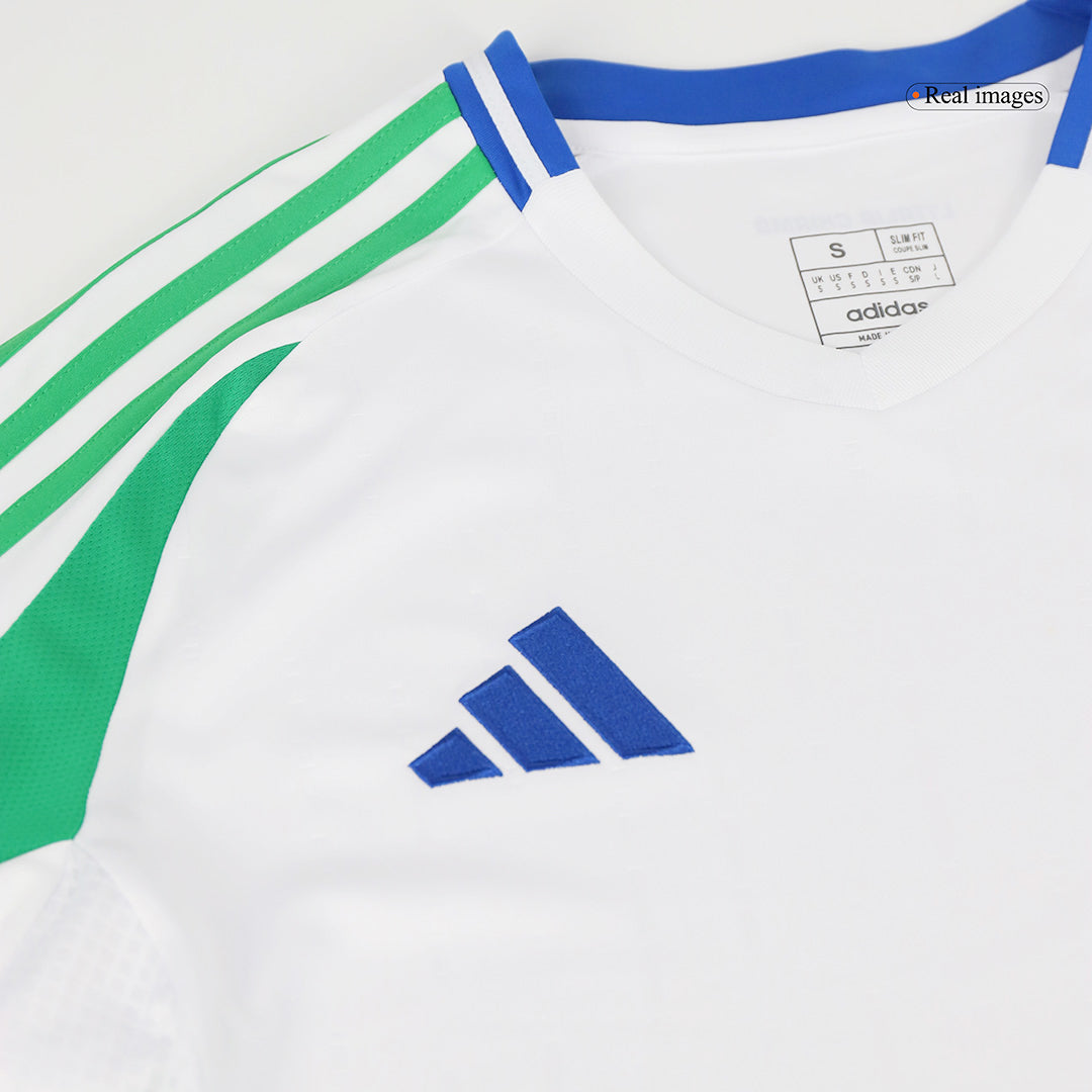 Camiseta de fútbol visitante de Italia DIMARCO #3 para la Eurocopa 2024