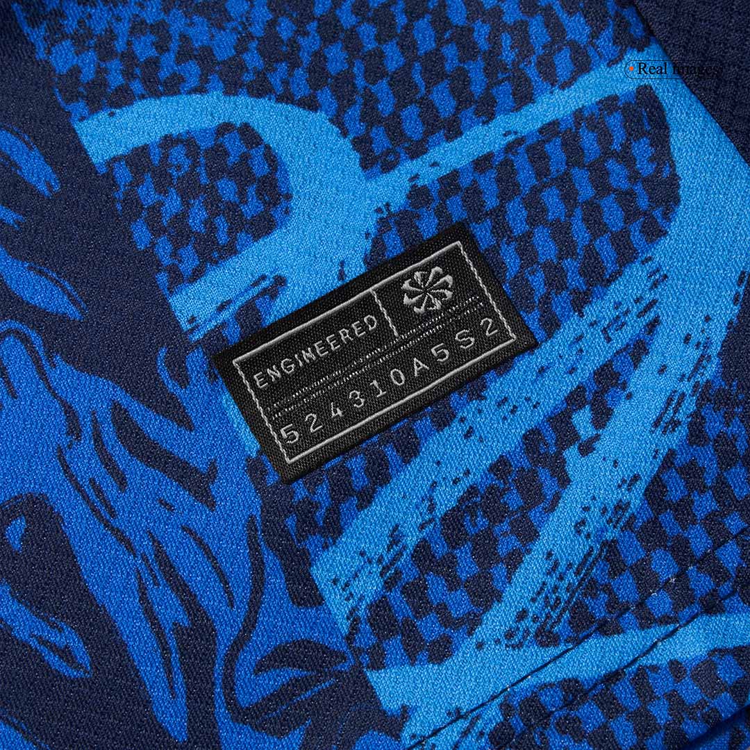 Kit de fútbol infantil de visitante del Atlético de Madrid (Kit y pantalón corto) 2024/25