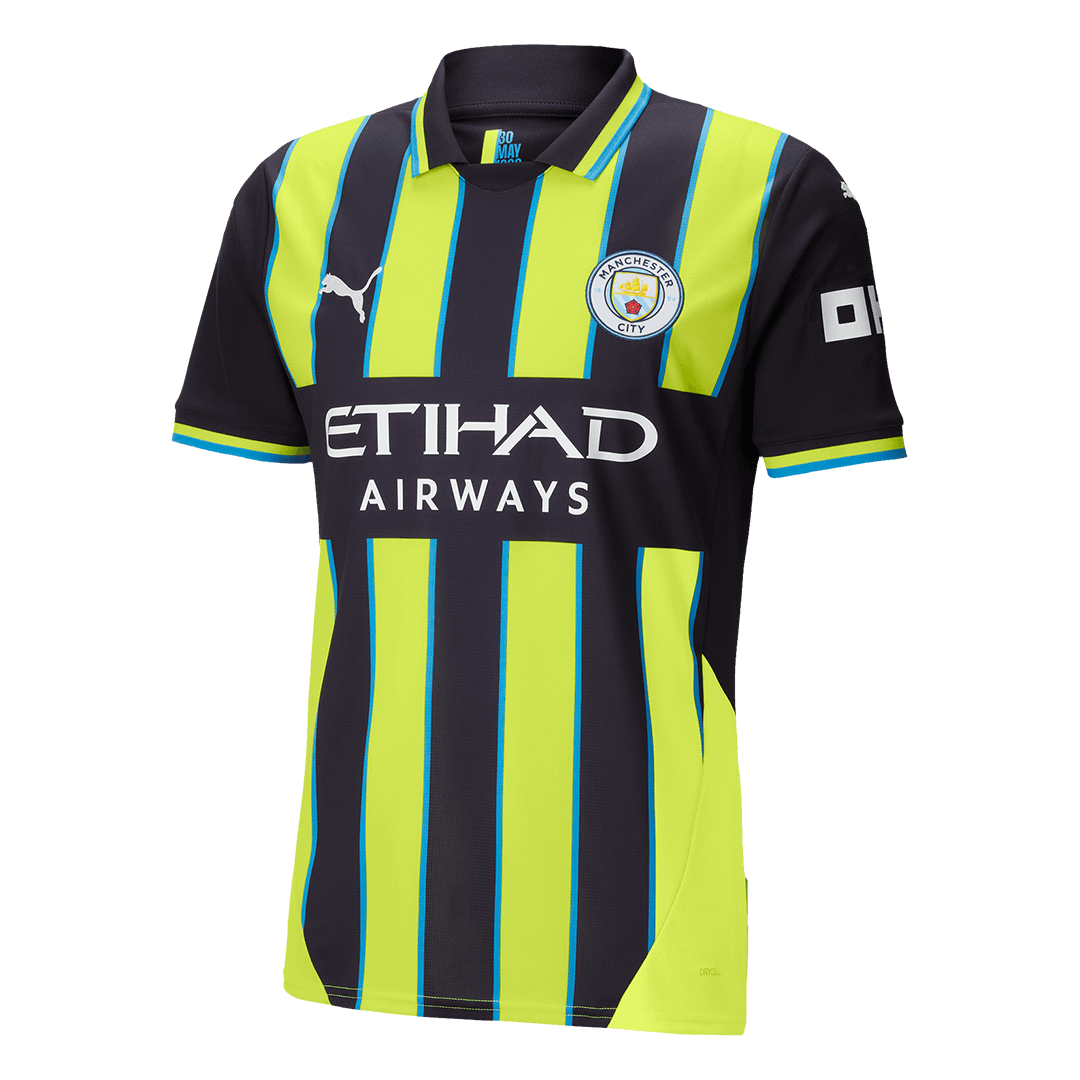Camiseta de fútbol visitante del Manchester City 2024/25