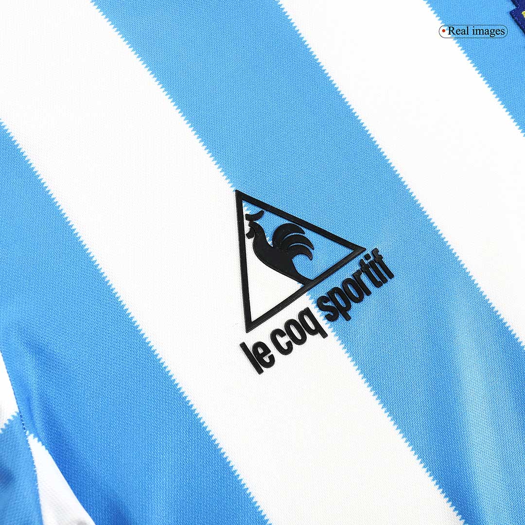 Camiseta retro de fútbol local de Argentina de 1986