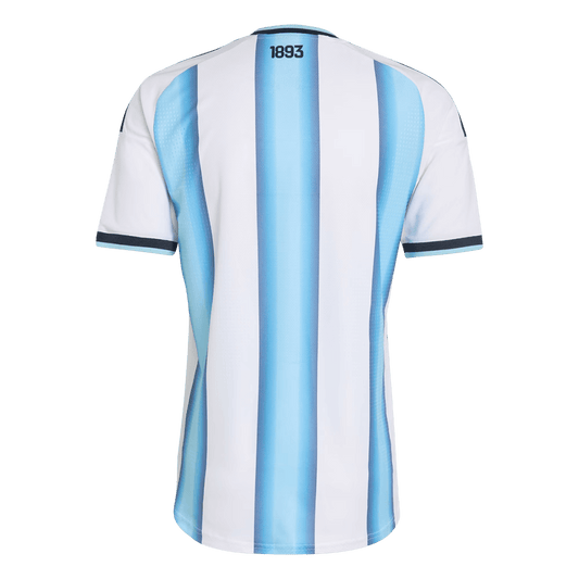 Camiseta de local de Argentina para hombre, versión Mundial 2026 - Corte ajustado