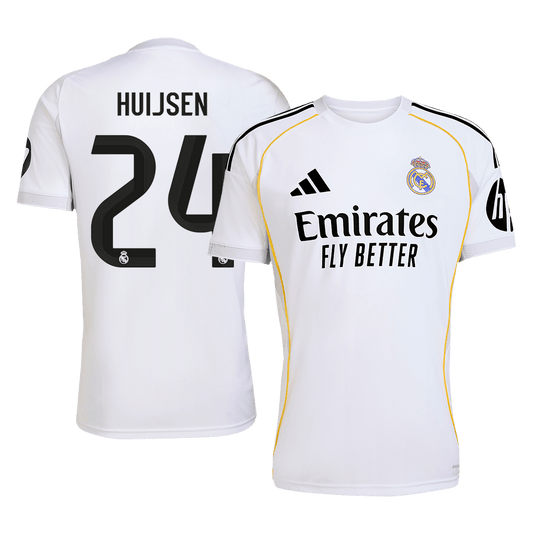 Camiseta de fútbol Real Madrid HUIJSEN #24 Primera 2025/26