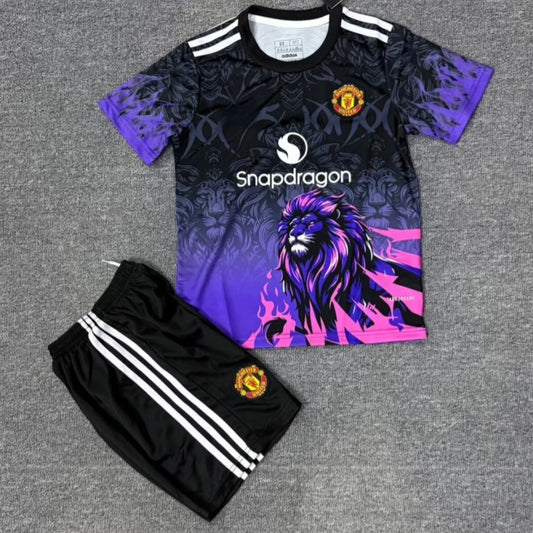 Conjunto especial infantil del Manchester United 25/26