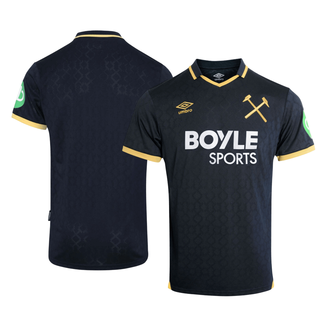 Camiseta de fútbol de visitante del West Ham United (tercera equipación) 2025/26