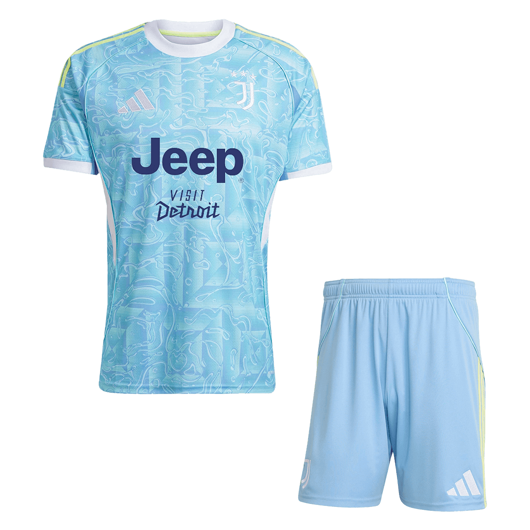 Kit de camiseta de visitante de la Juventus (camiseta y pantalón corto) 2025/26