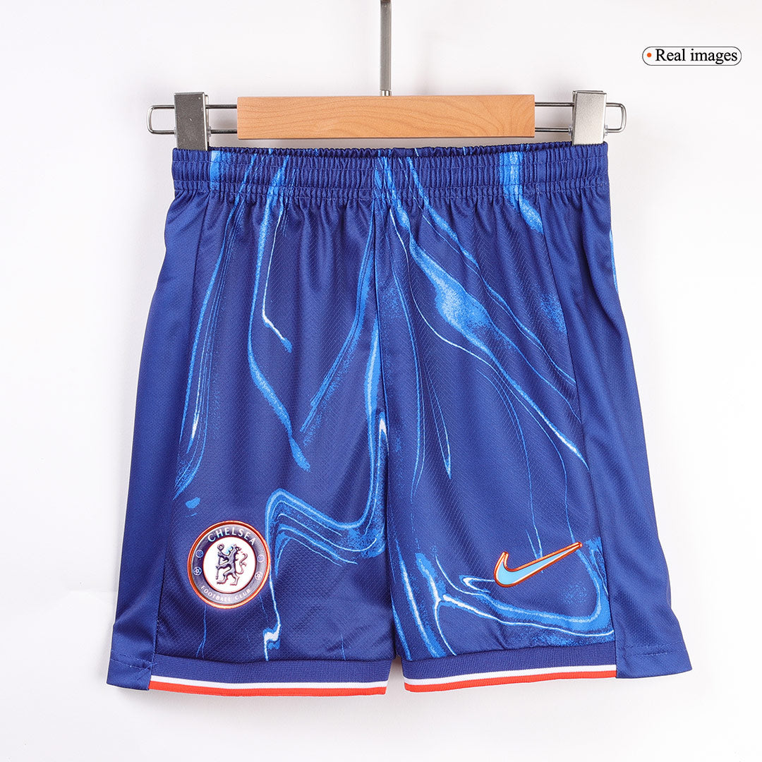 Kit de fútbol local del Chelsea para niños (camiseta y pantalón corto) 2024/25