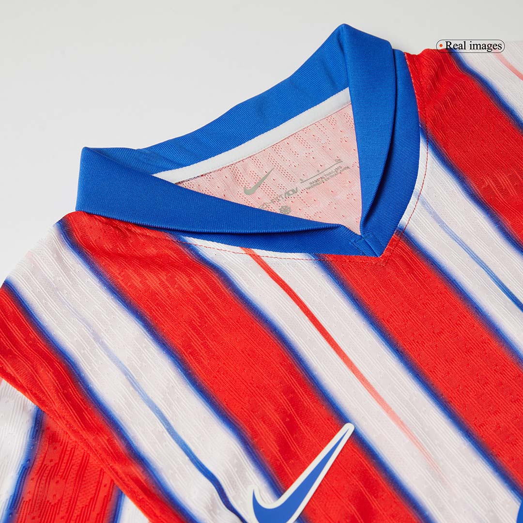 Camiseta de fútbol local auténtica de J. Álvarez #19 del Atlético de Madrid 2024/25