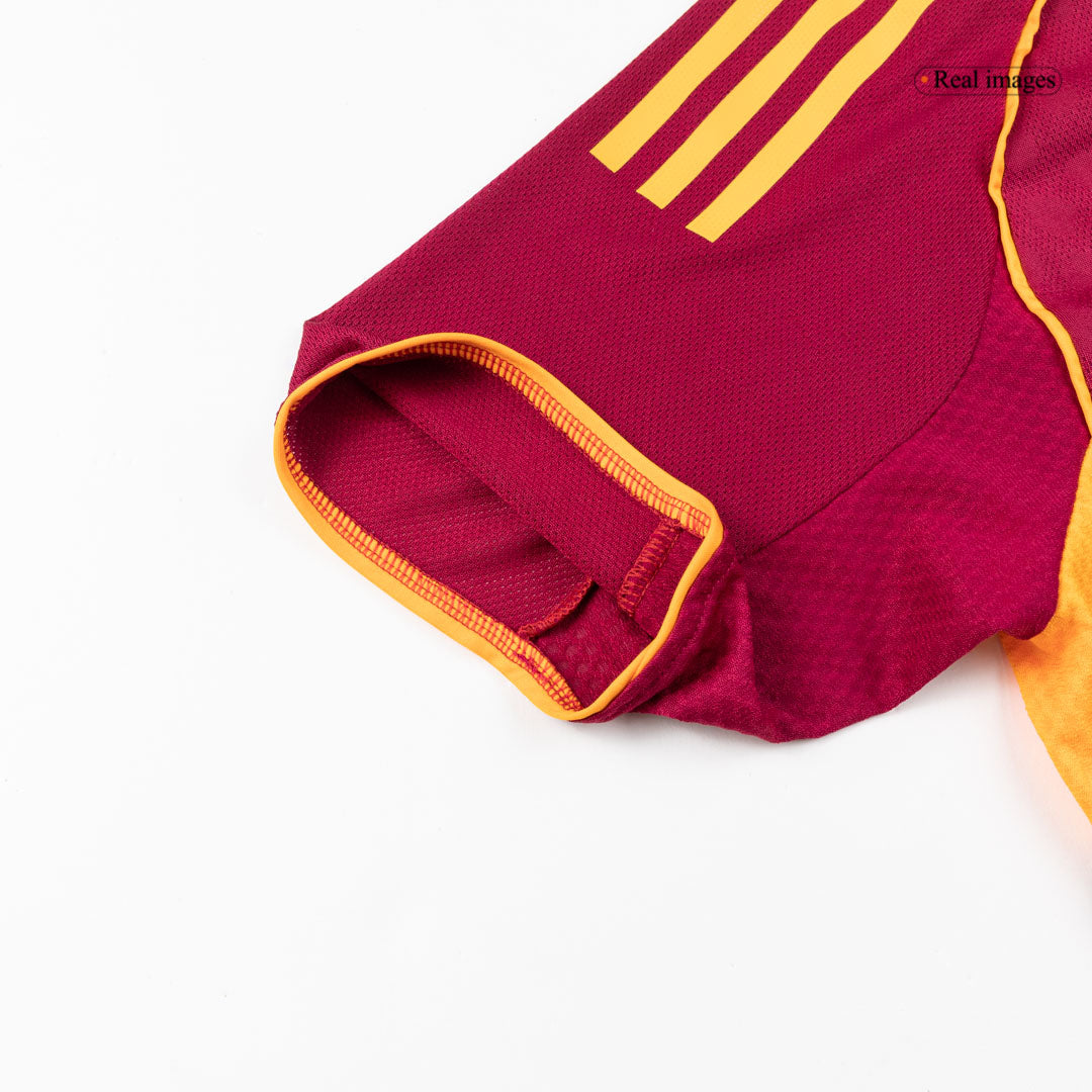 Camiseta de fútbol local auténtica de la Roma 2025/26