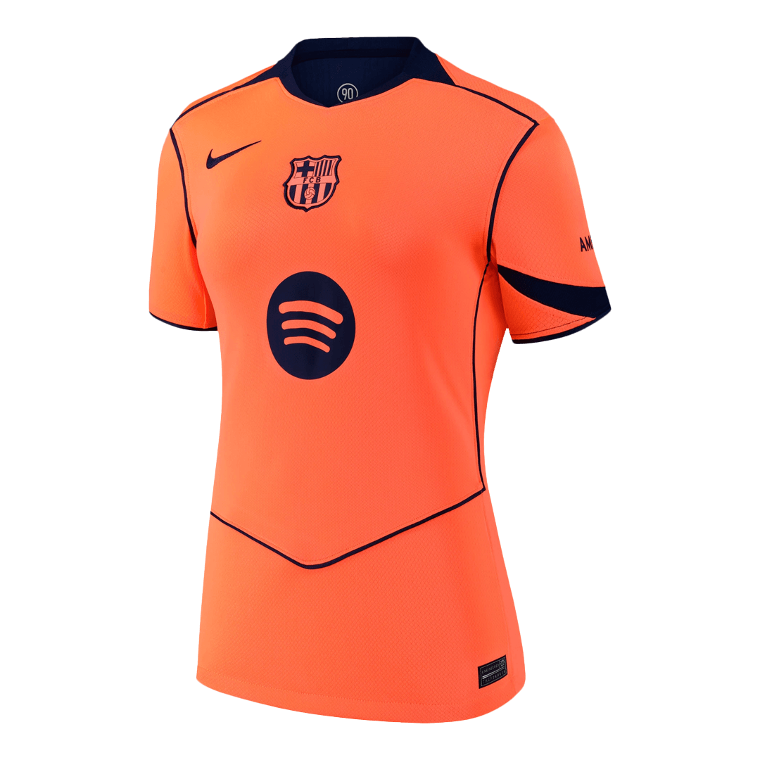 Camiseta de fútbol visitante del Barcelona para mujer 2025/26