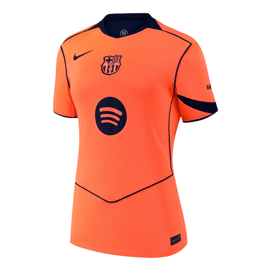 Camiseta de fútbol visitante del Barcelona para mujer 2025/26