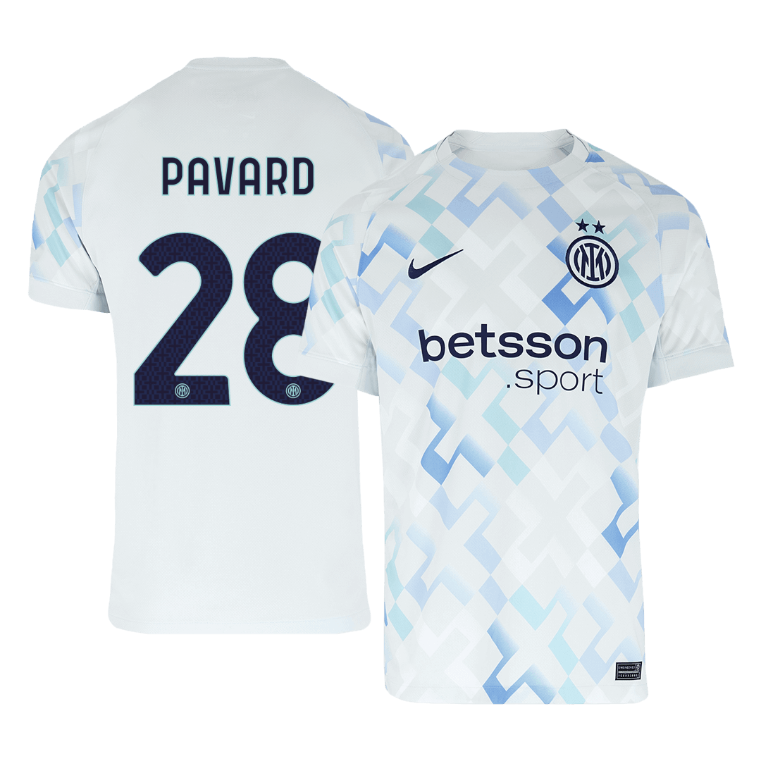 Camiseta de visitante del Inter de Milán PAVARD #28 2025/26