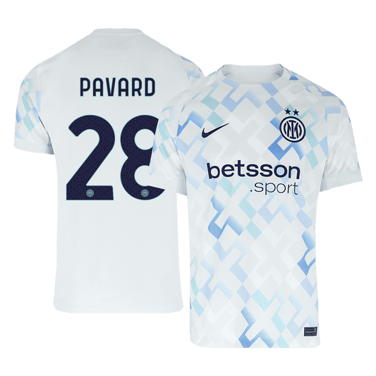 Camiseta de visitante del Inter de Milán PAVARD #28 2025/26