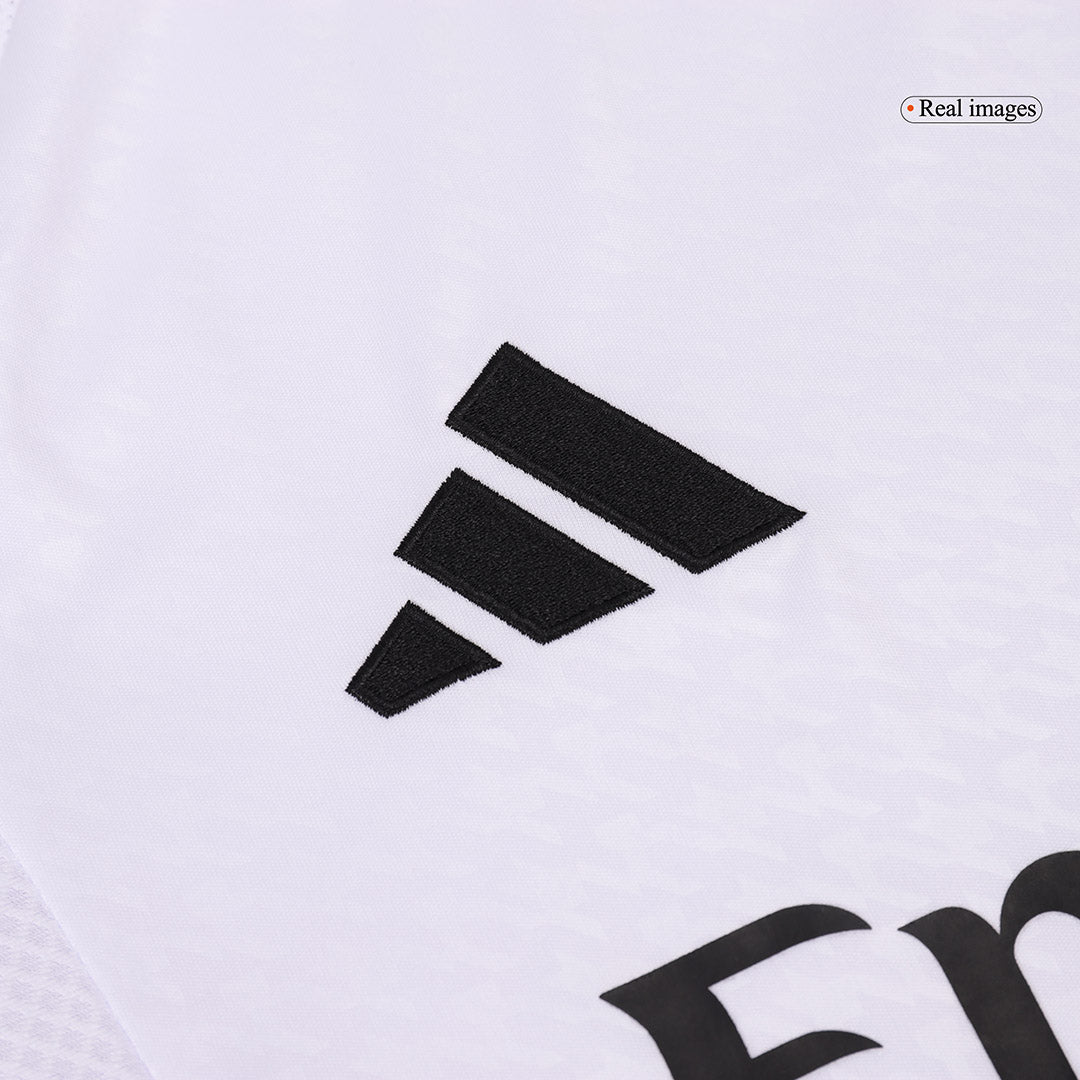 Camiseta de fútbol de manga larga de local del Real Madrid