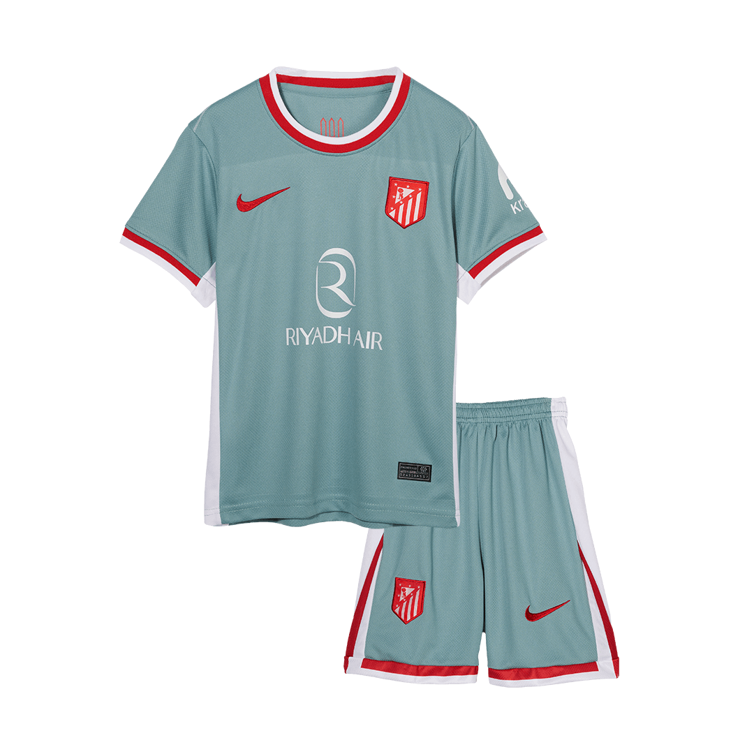 Kit de fútbol visitante del Atlético de Madrid para niño (Kit y pantalón corto) 2024/25