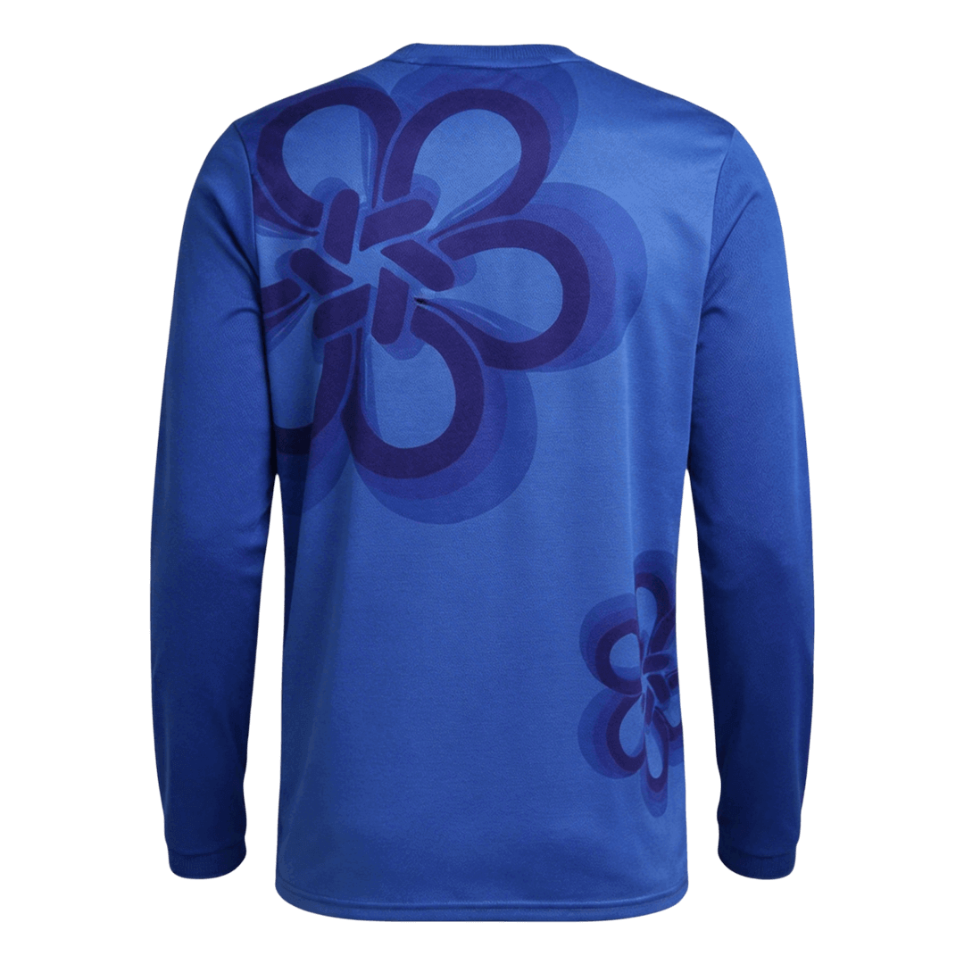 Camiseta de fútbol de manga larga del Real Madrid 2025/26