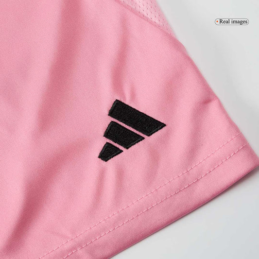 Kit de fútbol local del Inter Miami (camiseta y pantalones cortos) 2025 rosa