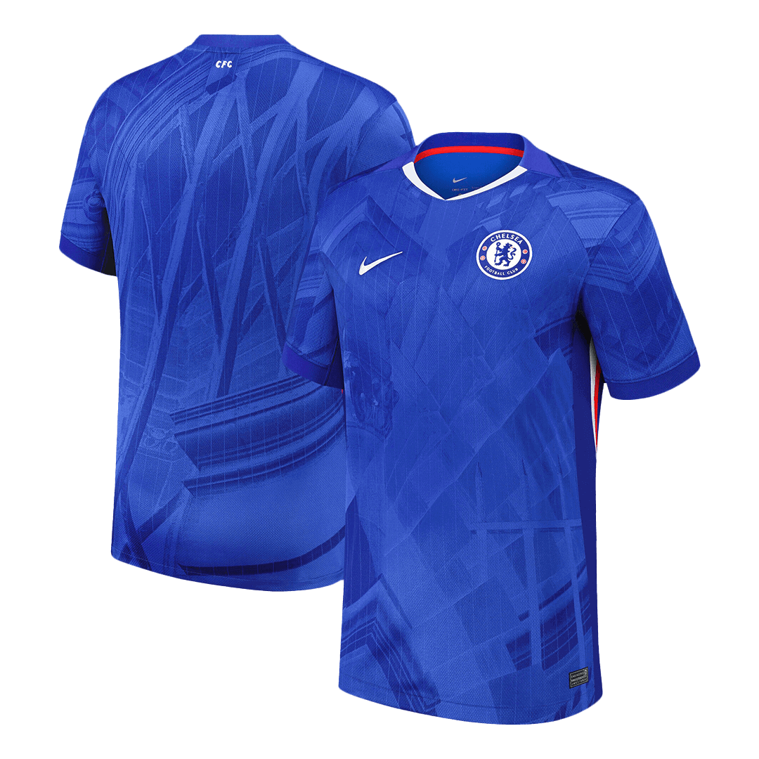 Camiseta de fútbol local del Chelsea 2025/26 azul