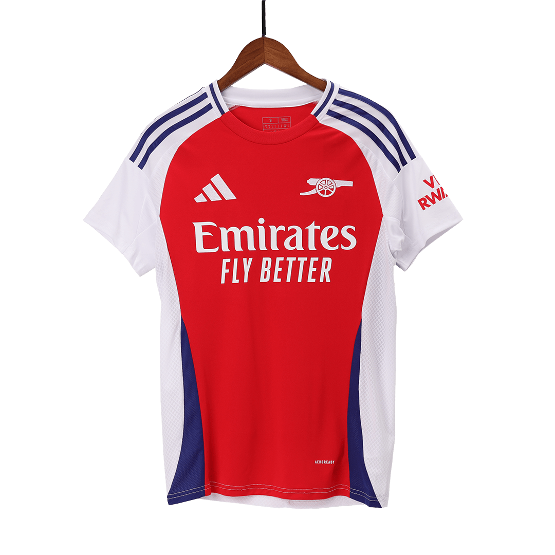Camiseta de fútbol local del Arsenal RICE #41, roja