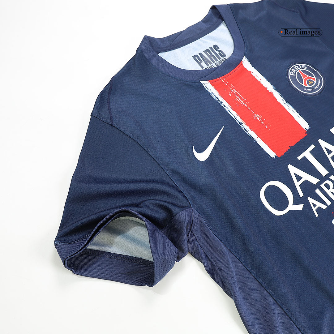 Camiseta de fútbol local BARCOLA #29 PSG 2024/25 Azul marino