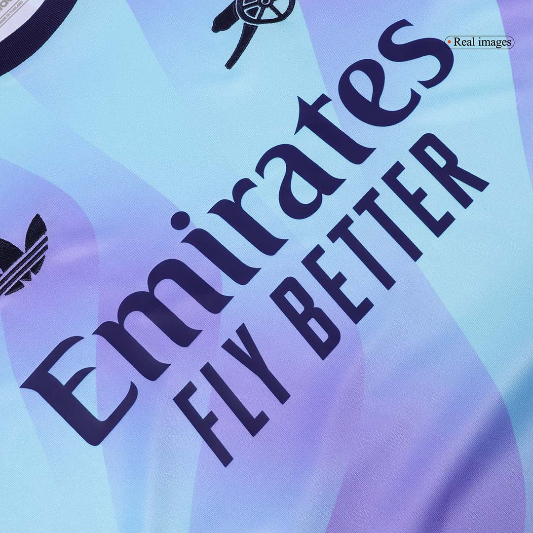 Camiseta de fútbol de visitante SAKA #7 del Arsenal (tercera equipación)