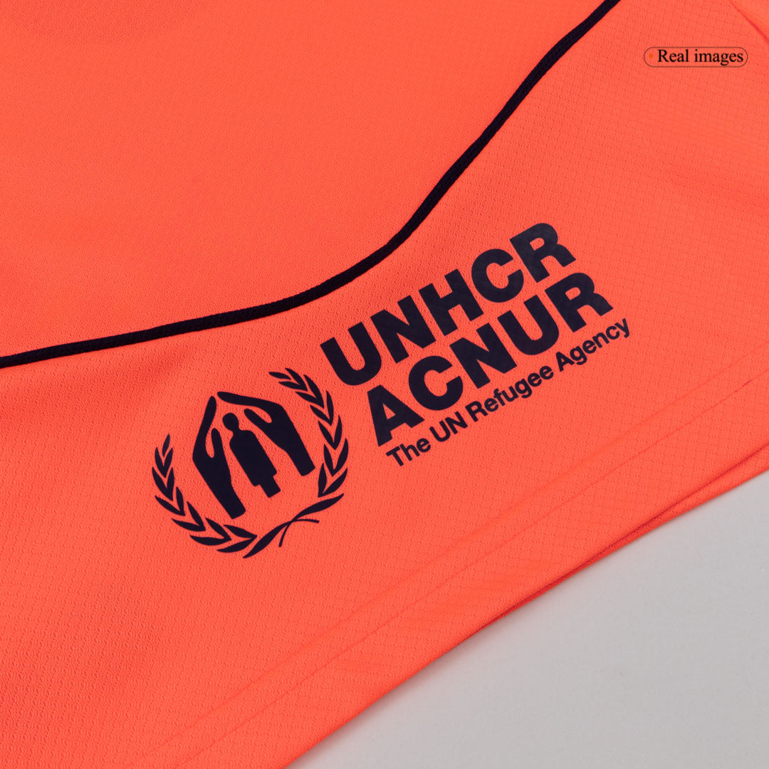 Camiseta de fútbol infantil de visitante del Barcelona (camiseta, pantalón corto y medias) 2025/26