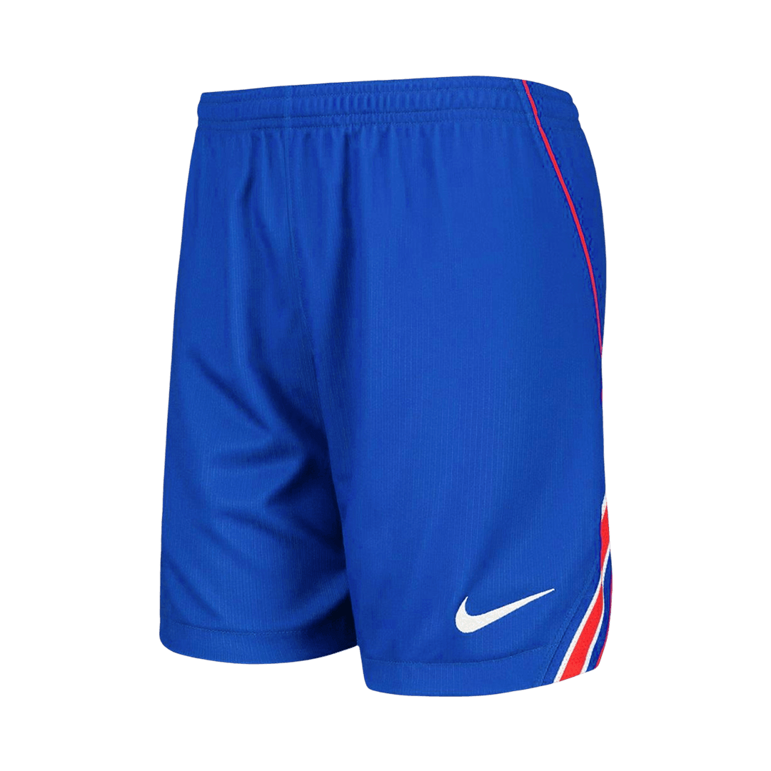 Pantalones cortos de fútbol del PSG para hombre, temporada 2026/27, color azul.
