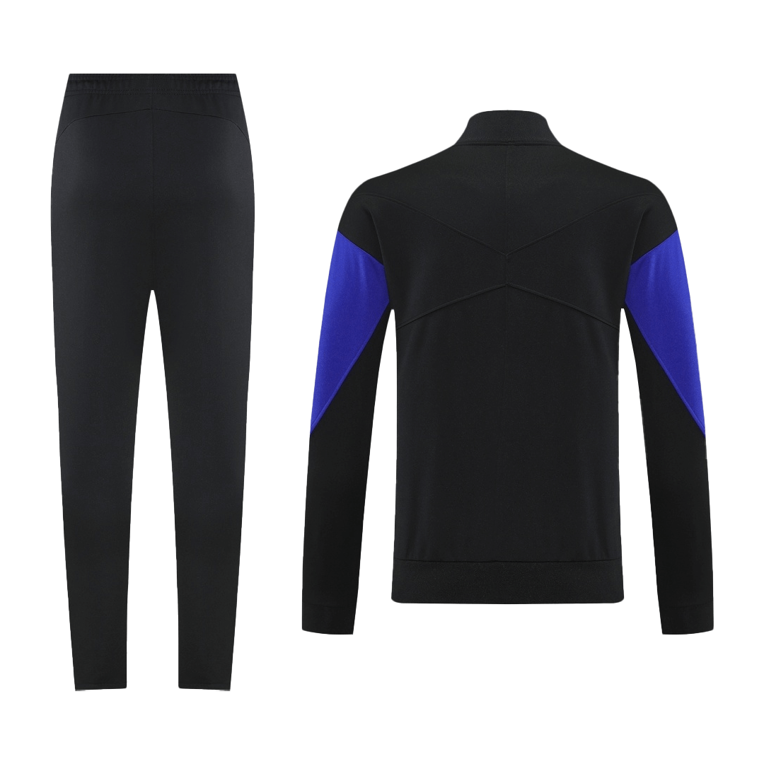 Chaqueta de entrenamiento del Barcelona 25/26 (Chaqueta + Pantalón) Negro y Morado