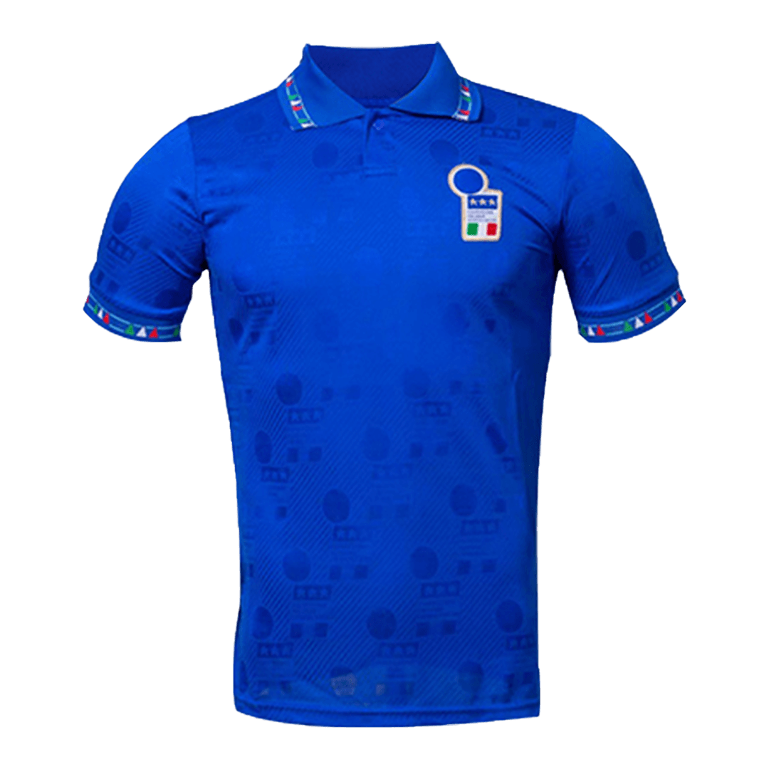 Camiseta retro de fútbol local de Italia de 1994
