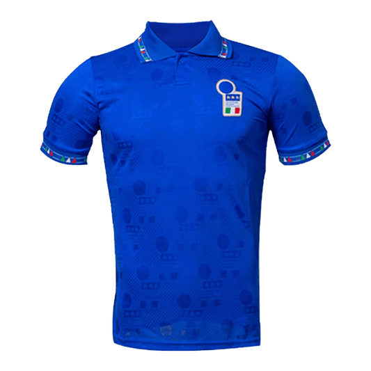 Camiseta retro de fútbol local de Italia de 1994