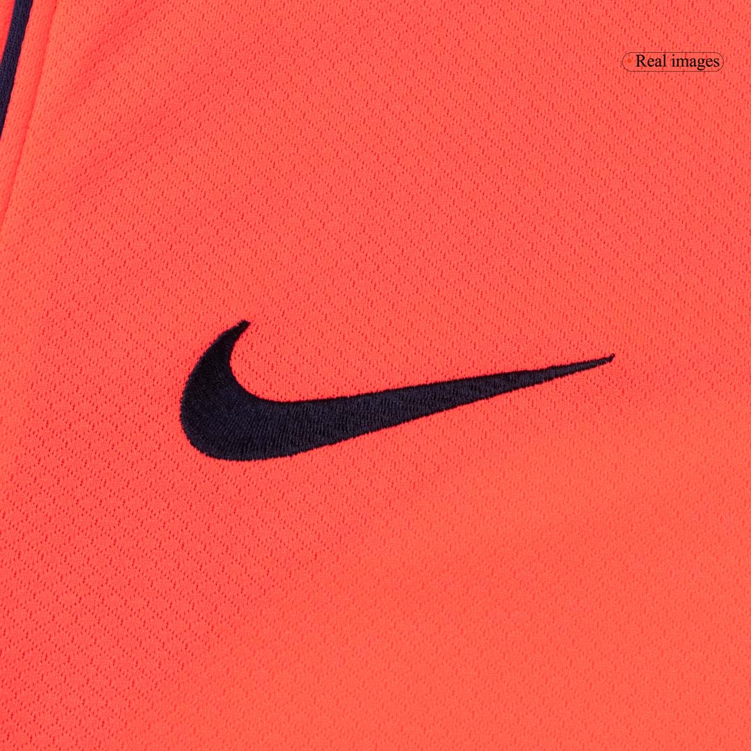 Camiseta de fútbol visitante GAVI #6 del Barcelona 2025/26 (UCL)
