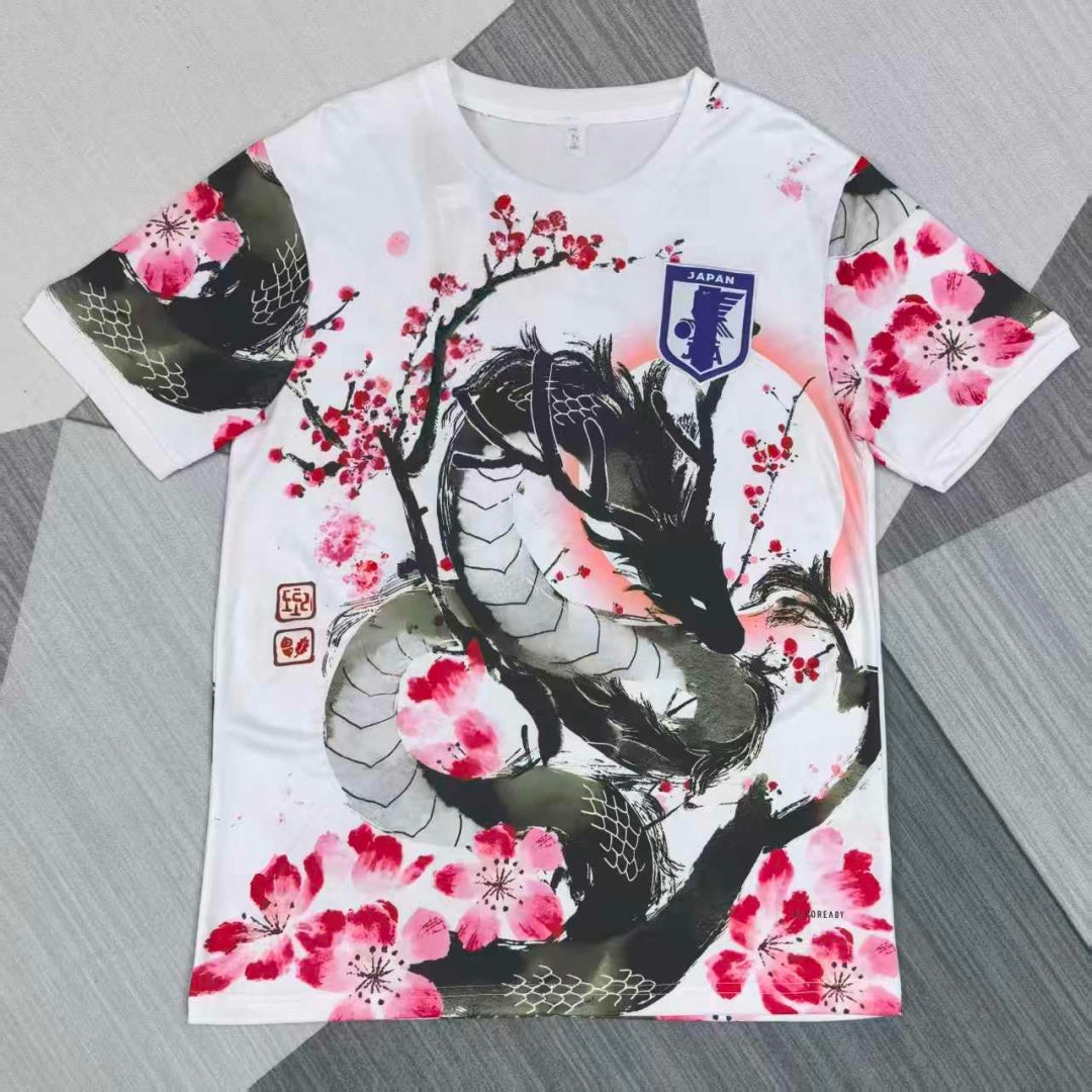 Jersey especial de dragón rosa de anime japonés, talla 25/26