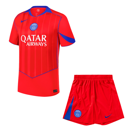 Camiseta de fútbol visitante del PSG (camiseta y pantalón corto) 2025/26