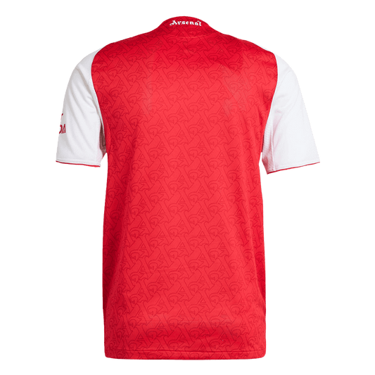 Camiseta de fútbol local auténtica del Arsenal 2025/26, roja
