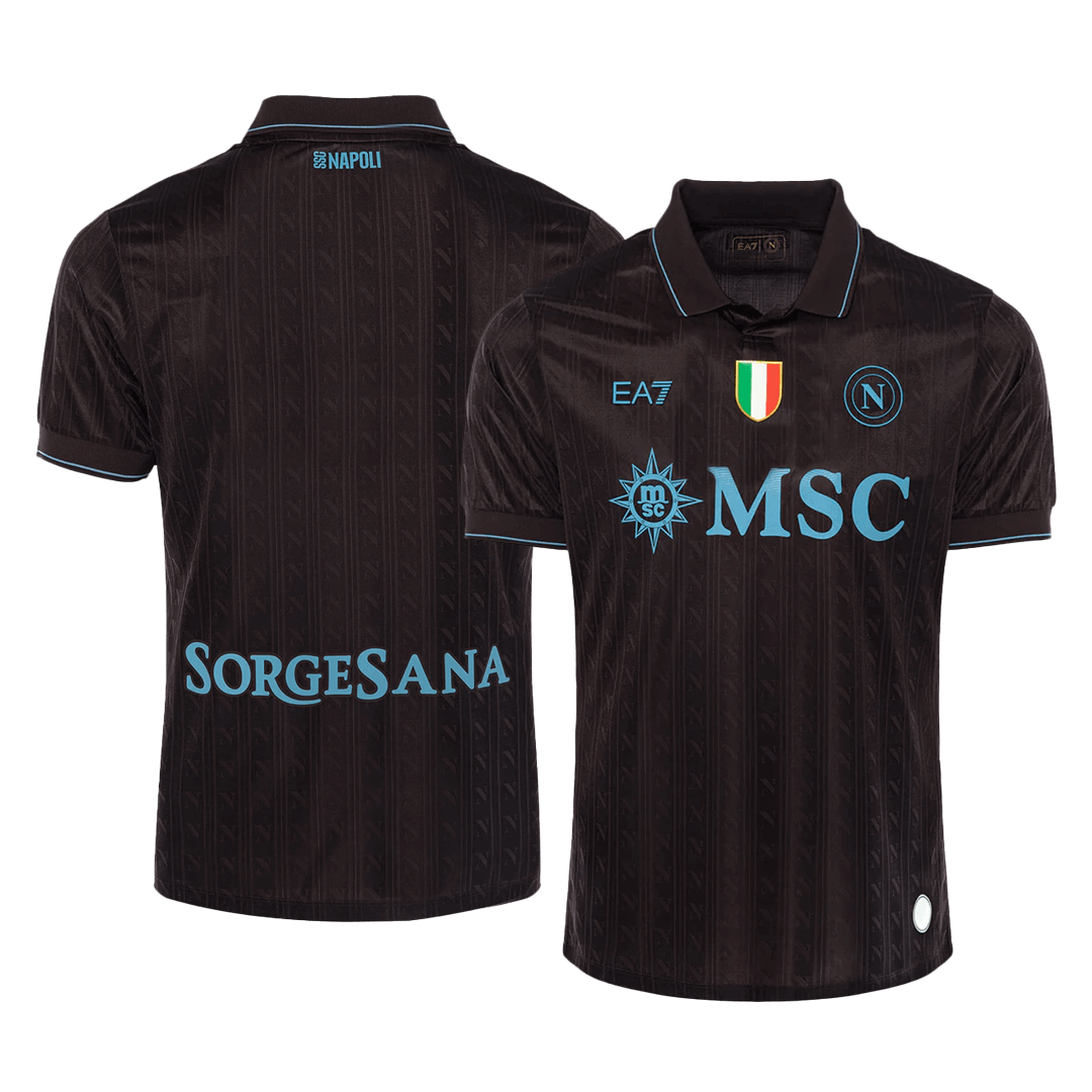Camiseta de fútbol auténtica de visitante del Napoli 2025/26