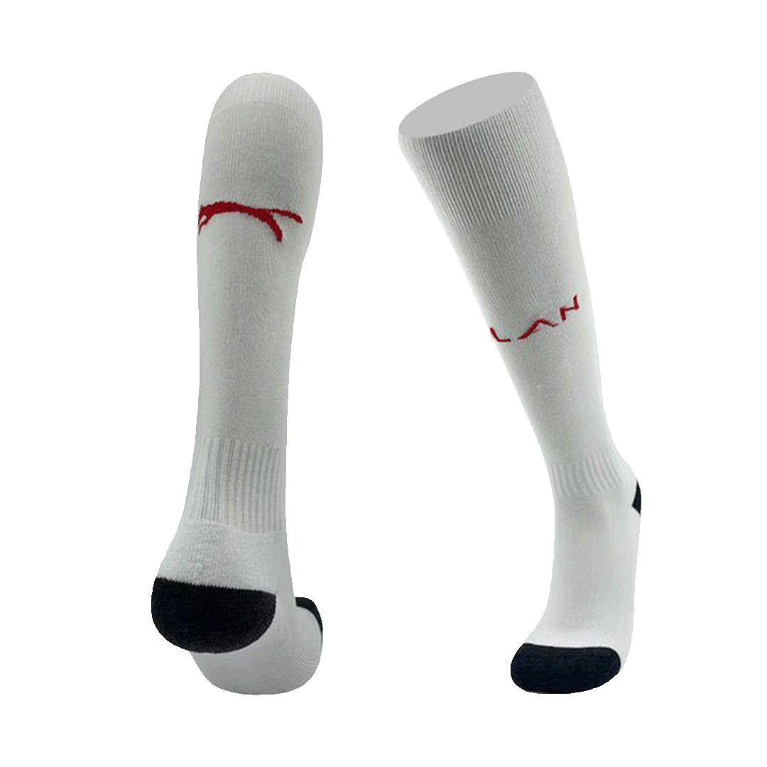 Kit de camiseta de fútbol local del AC Milan para niños (camiseta, pantalón corto y calcetines) 2024/25