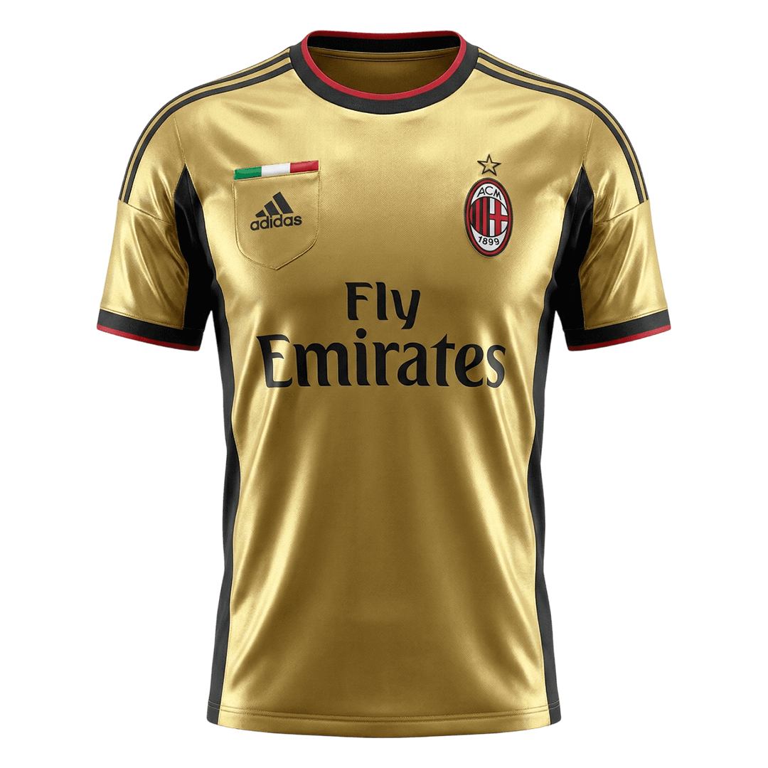 Camiseta retro de fútbol visitante del AC Milan 2013/14