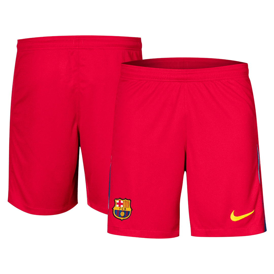 Pantalón corto visitante del Barcelona 2025/26 (cuarta equipación)