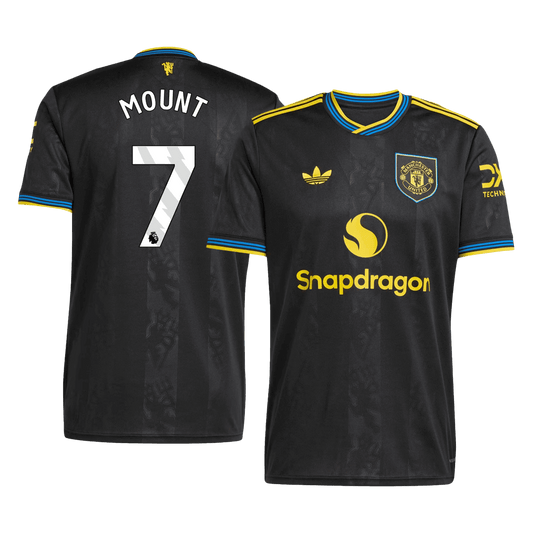 Camiseta de fútbol visitante del Manchester United 2025/26, número 7