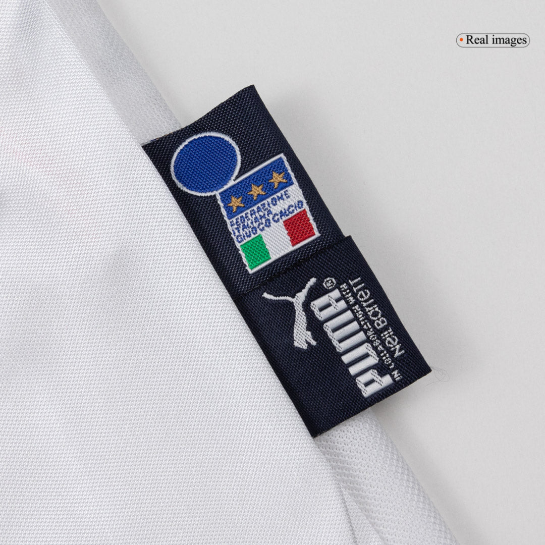 Camiseta retro de fútbol de visitante de Italia 2004