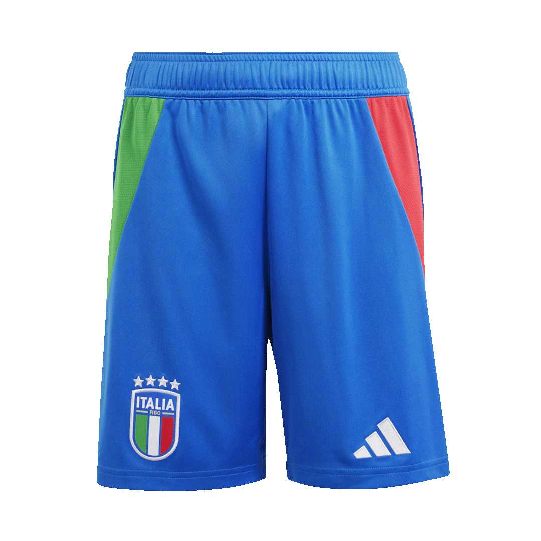 Kit de fútbol de visitante de Italia (camiseta y pantalón corto) para la Eurocopa 2024