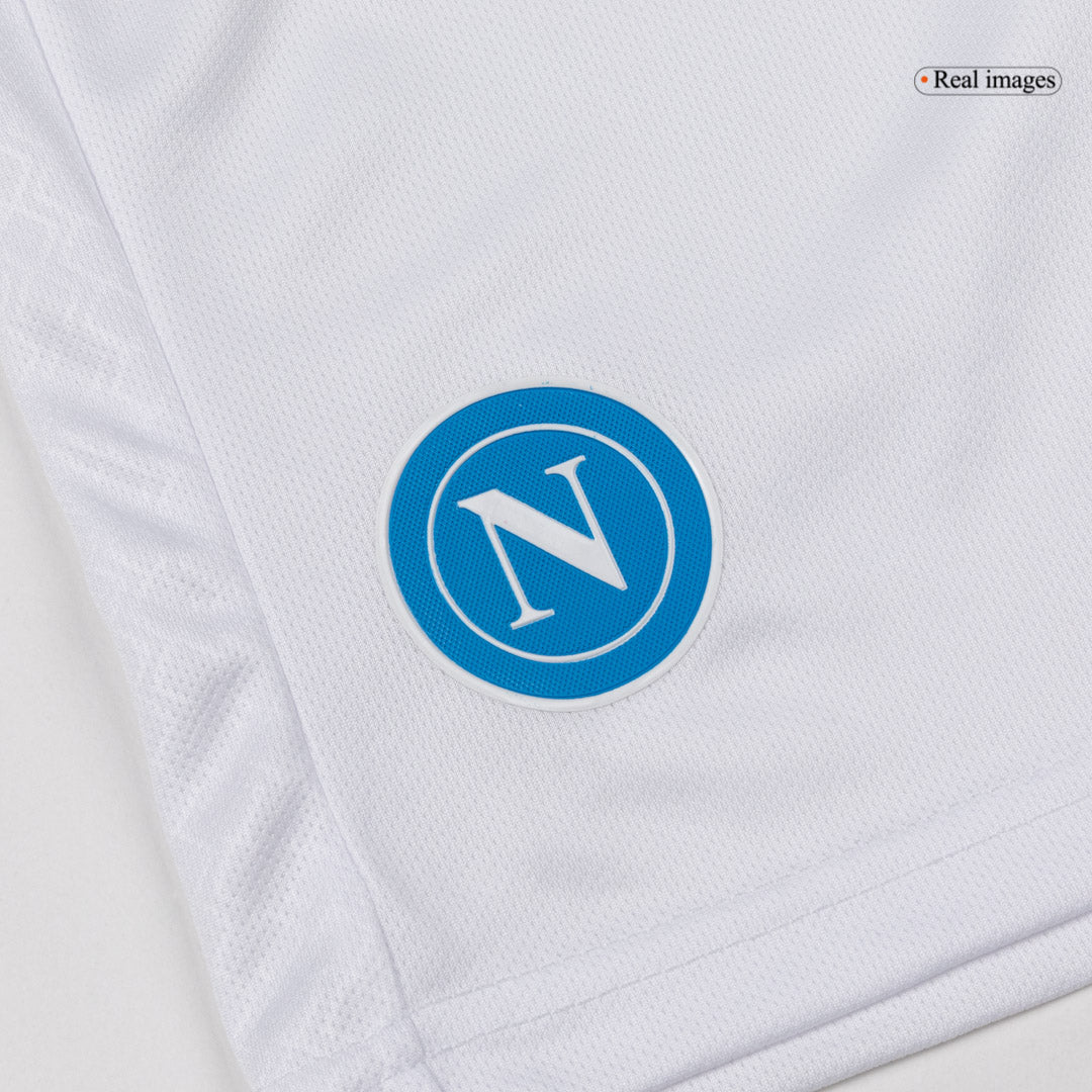 Kit de camiseta de fútbol local del Napoli para niños (camiseta, pantalón corto y calcetines) 2025/26