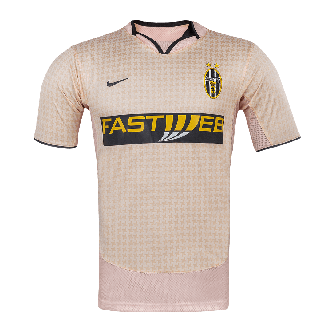 Camiseta retro de fútbol de visitante de la Juventus 2003/04