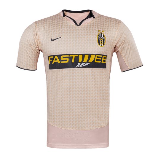 Camiseta retro de fútbol de visitante de la Juventus 2003/04
