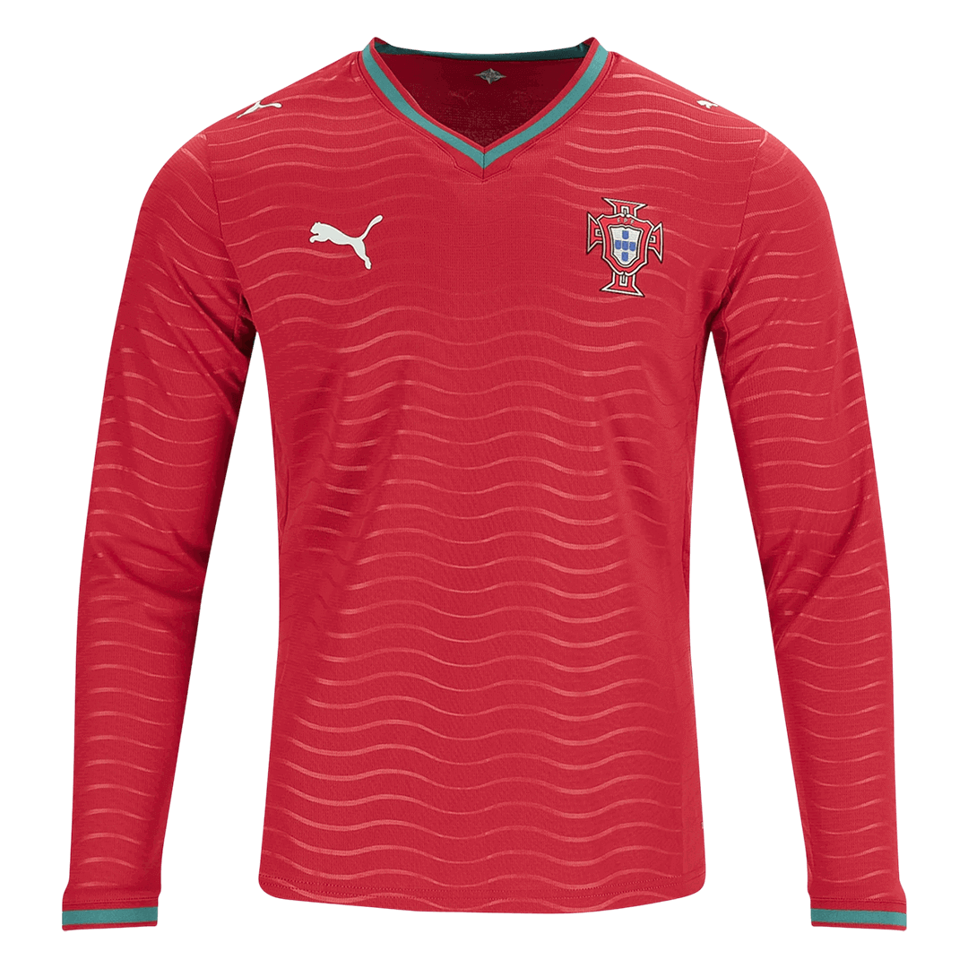 Camiseta de fútbol de manga larga de Portugal 2026