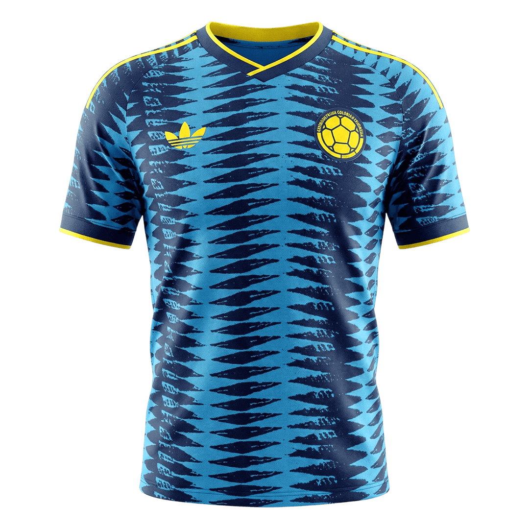 Camiseta de visitante de Colombia para hombre, Copa Mundial 2026 - Corte ajustado